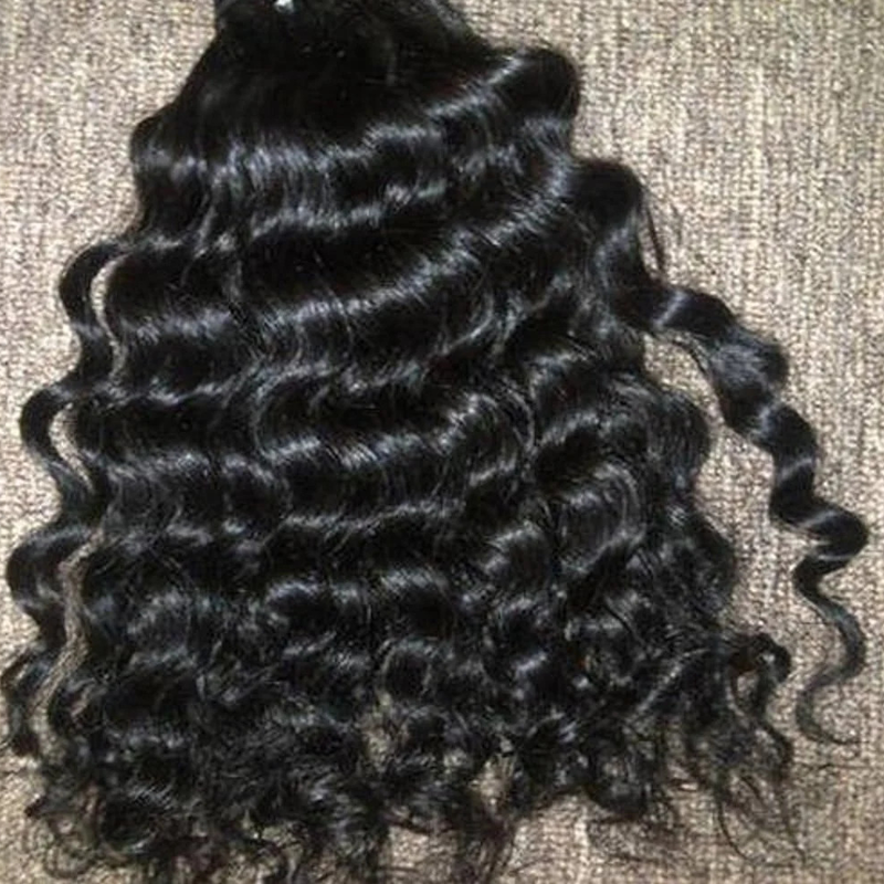 Raw hair bundles and wigs